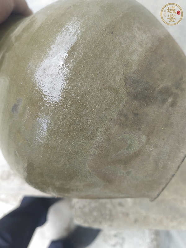 古玩陶瓷青釉罐真品鑒賞圖