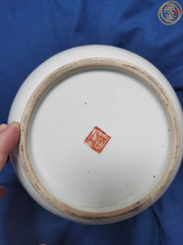古玩陶瓷鶴鹿同春富貴萬代粉彩狻猊扭四系粥罐真品鑒賞圖