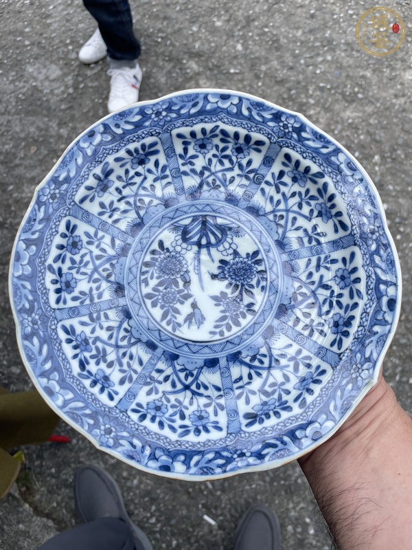 古玩陶瓷青花盤(pán)真品鑒賞圖