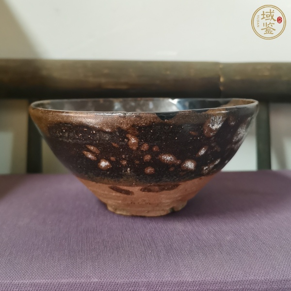 古玩吉州窯斑點(diǎn)盞真品鑒賞圖