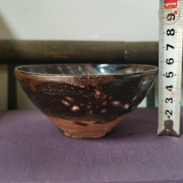 古玩陶瓷吉州窯斑點盞真品鑒賞圖