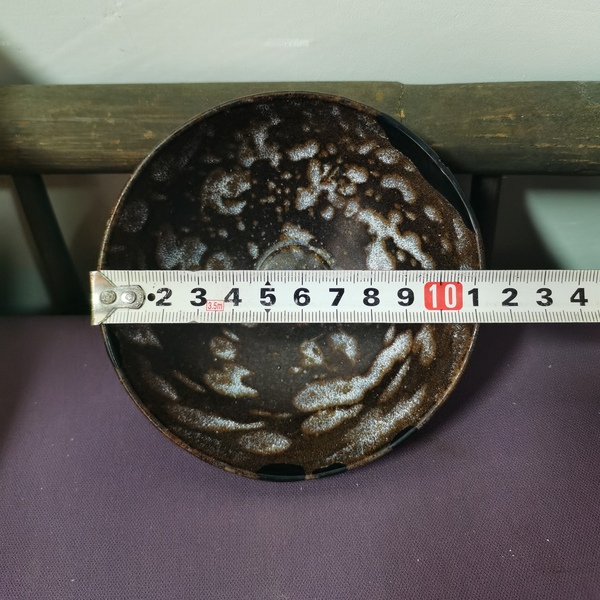古玩陶瓷宋代吉州窯**釉盞拍賣，當(dāng)前價格300元
