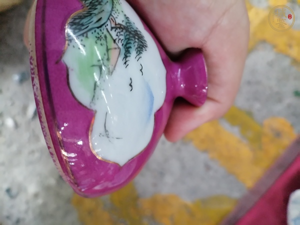 古玩蓋盅真品鑒賞圖