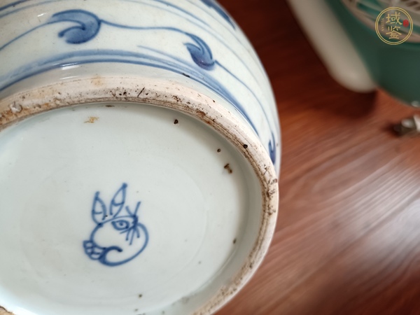 古玩陶瓷青花罐真品鑒賞圖