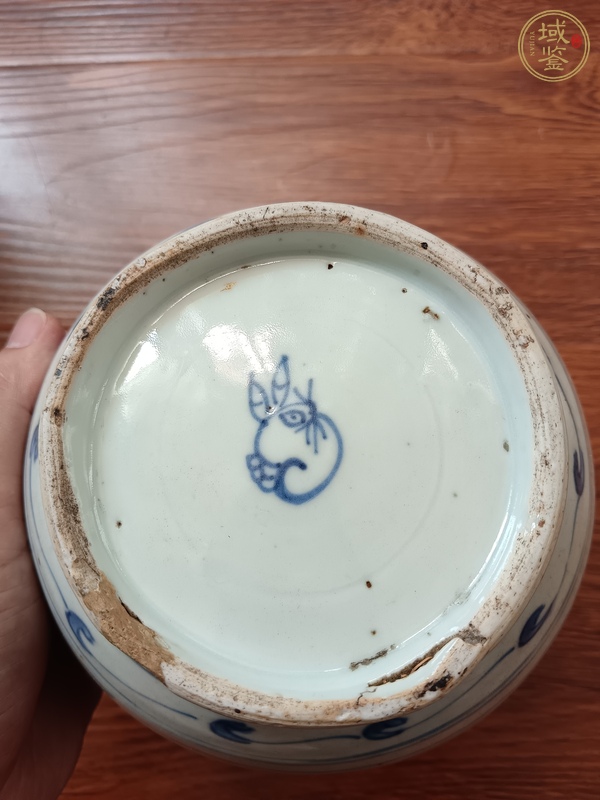 古玩陶瓷青花罐真品鑒賞圖
