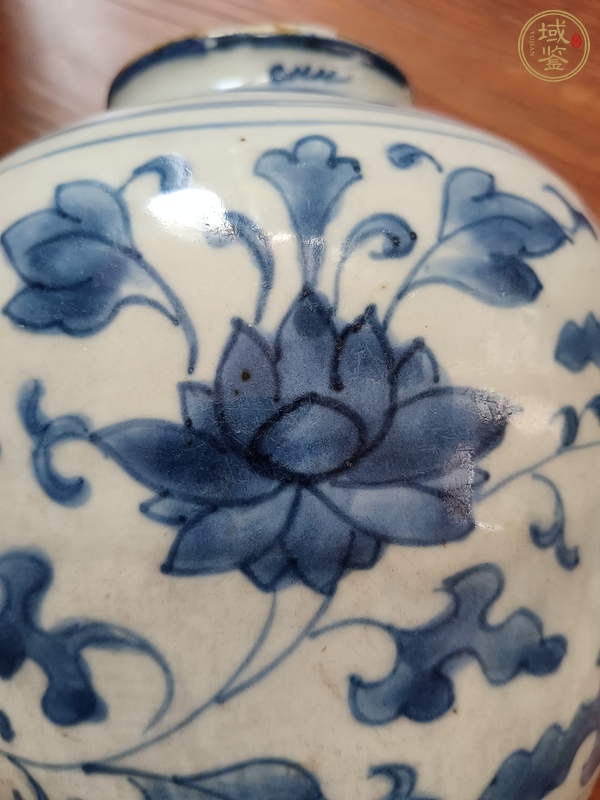 古玩陶瓷青花罐真品鑒賞圖