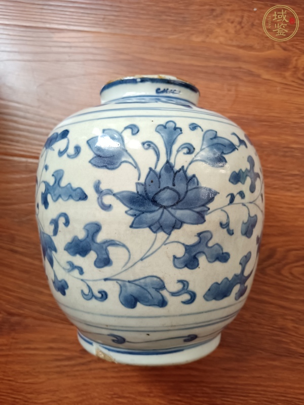 古玩陶瓷青花罐真品鑒賞圖