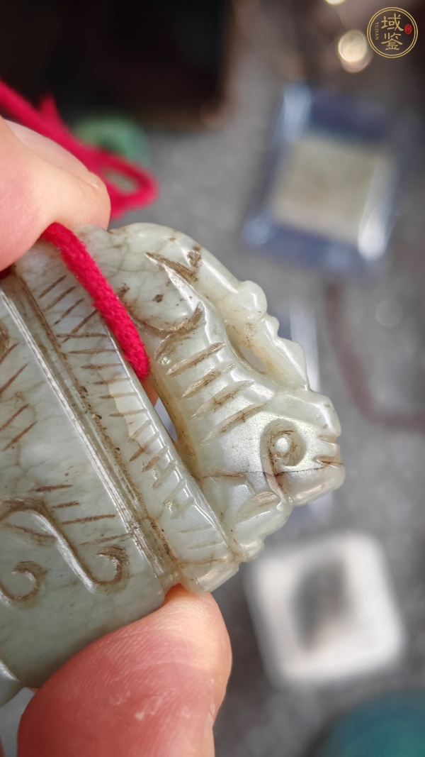 古玩玉器和田玉佩真品鑒賞圖