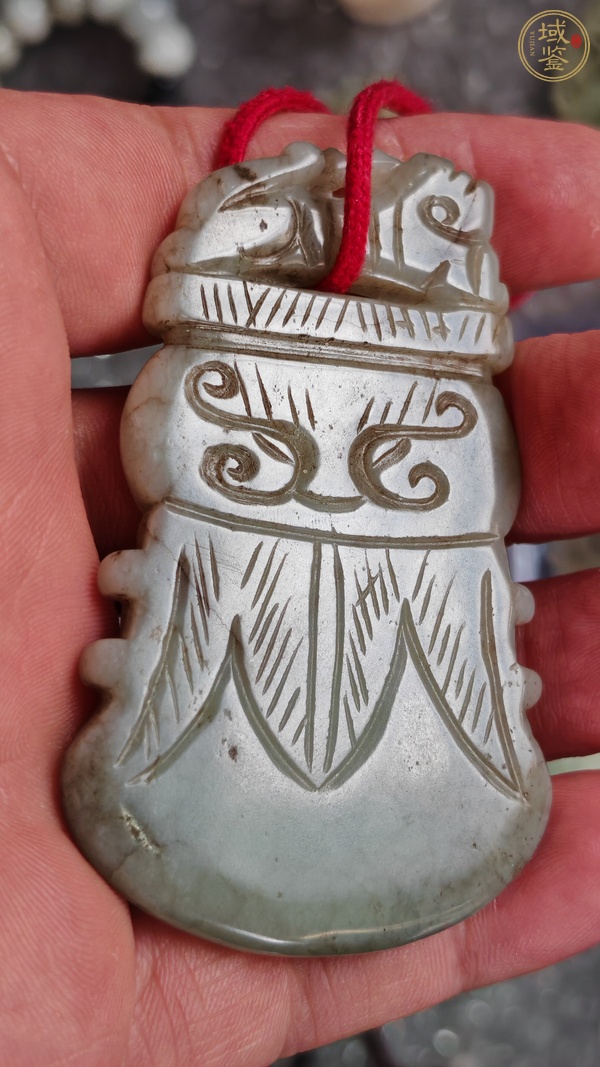古玩玉器和田玉佩真品鑒賞圖