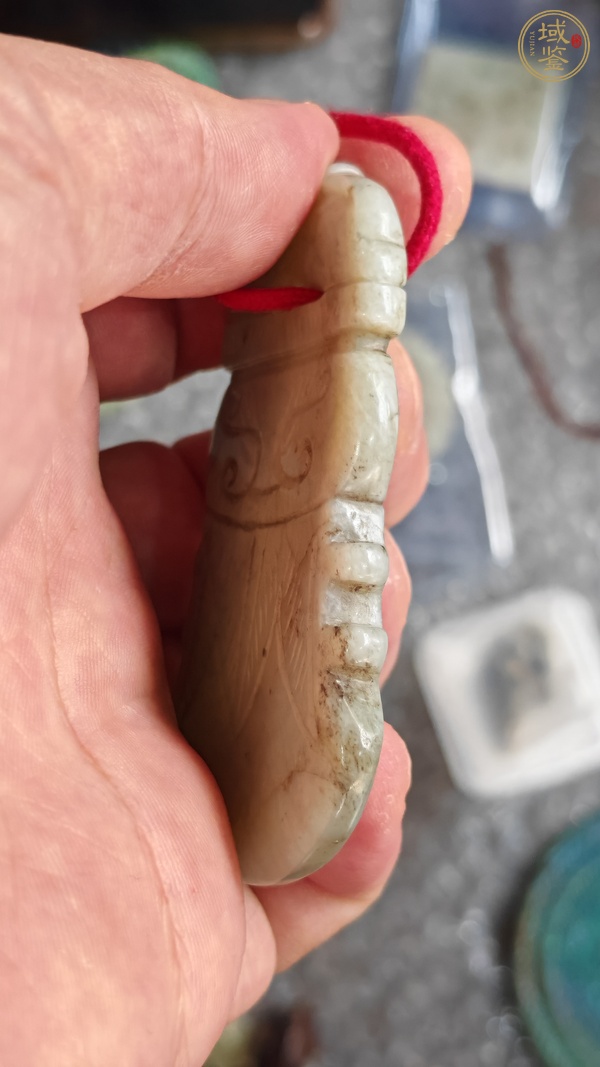 古玩玉器和田玉佩真品鑒賞圖