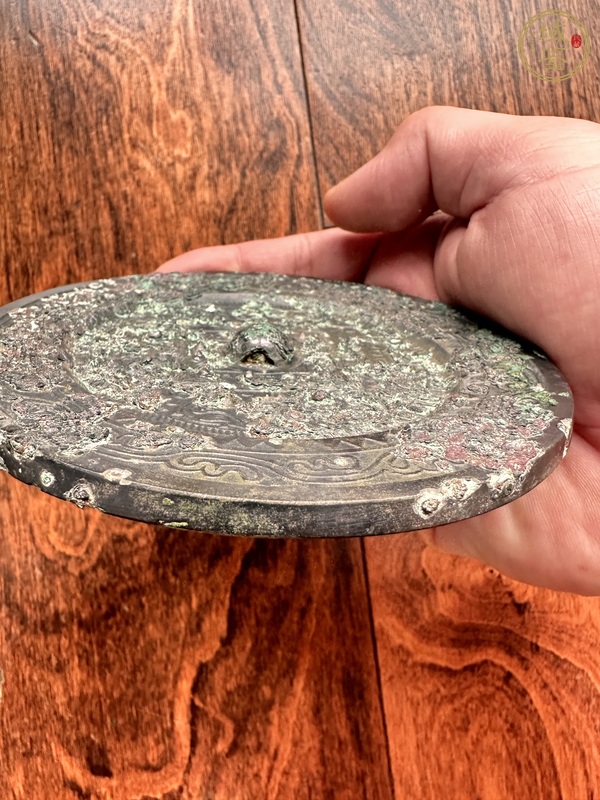 古玩銅器銅鏡真品鑒賞圖