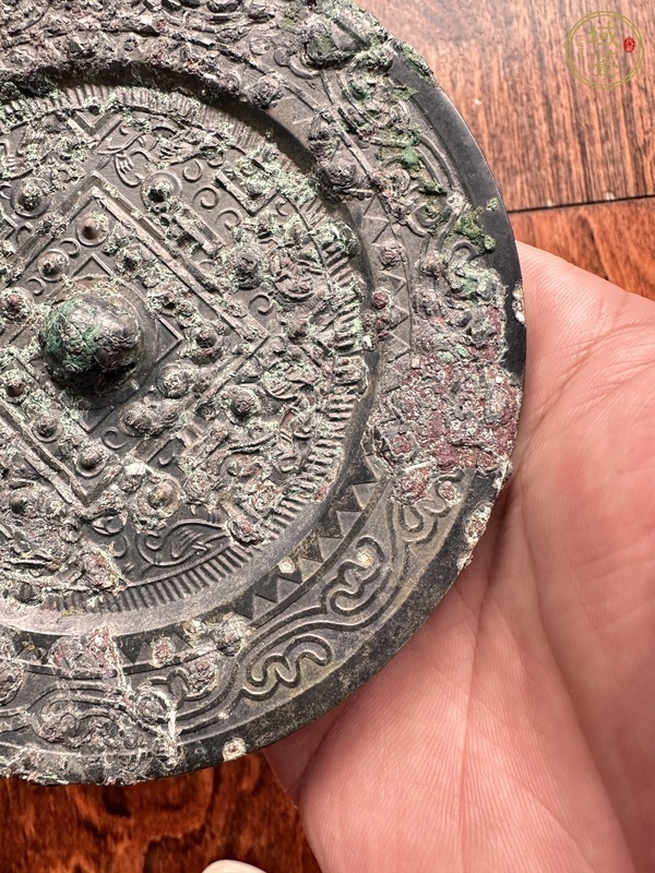 古玩銅器銅鏡真品鑒賞圖