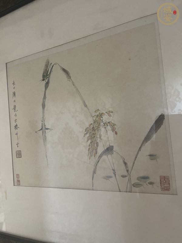古玩字畫豐收真品鑒賞圖
