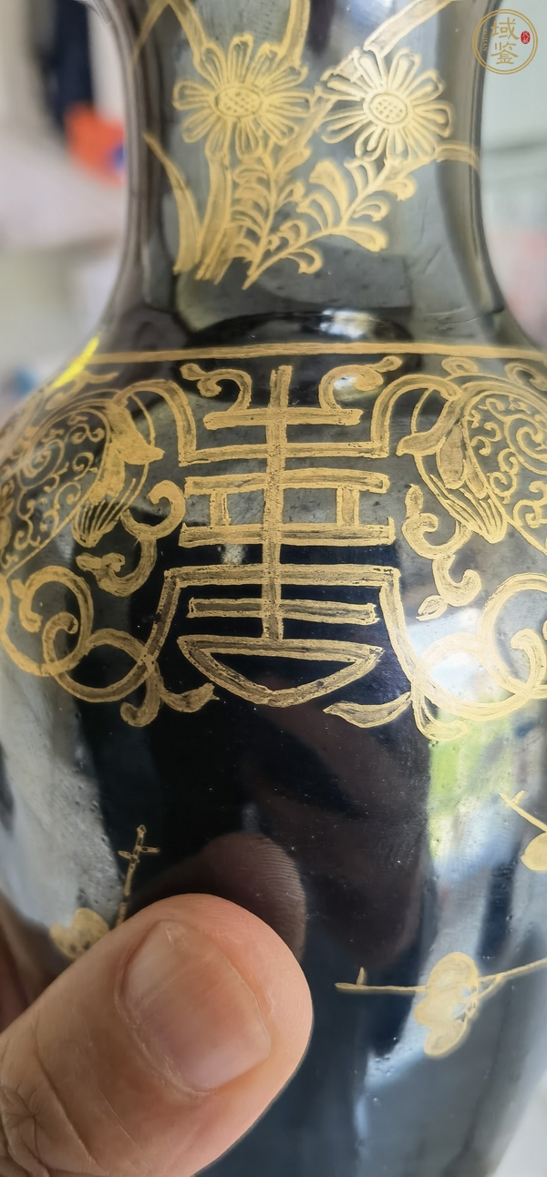古玩陶瓷瓶真品鑒賞圖