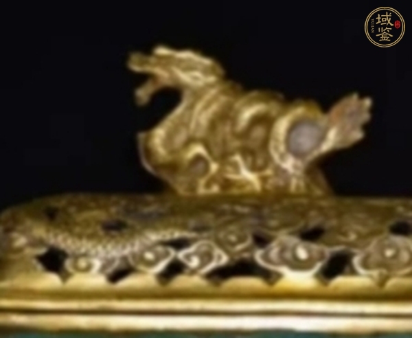 古玩景泰藍(lán)香熏爐真品鑒賞圖