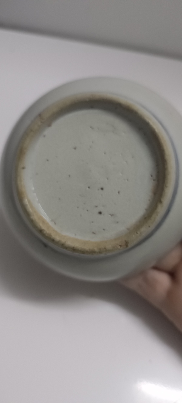 古玩陶瓷麒麟送子粉彩印泥盒拍賣，當前價格200元