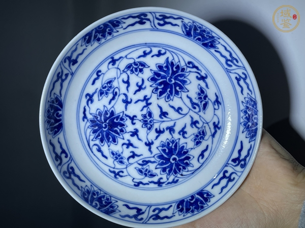 古玩陶瓷青花盤真品鑒賞圖