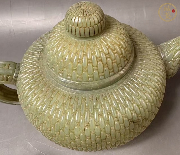 古玩玉器和田玉雕“茶具”真品鑒賞圖