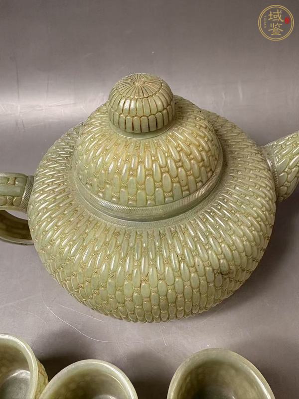 古玩玉器和田玉雕“茶具”真品鑒賞圖
