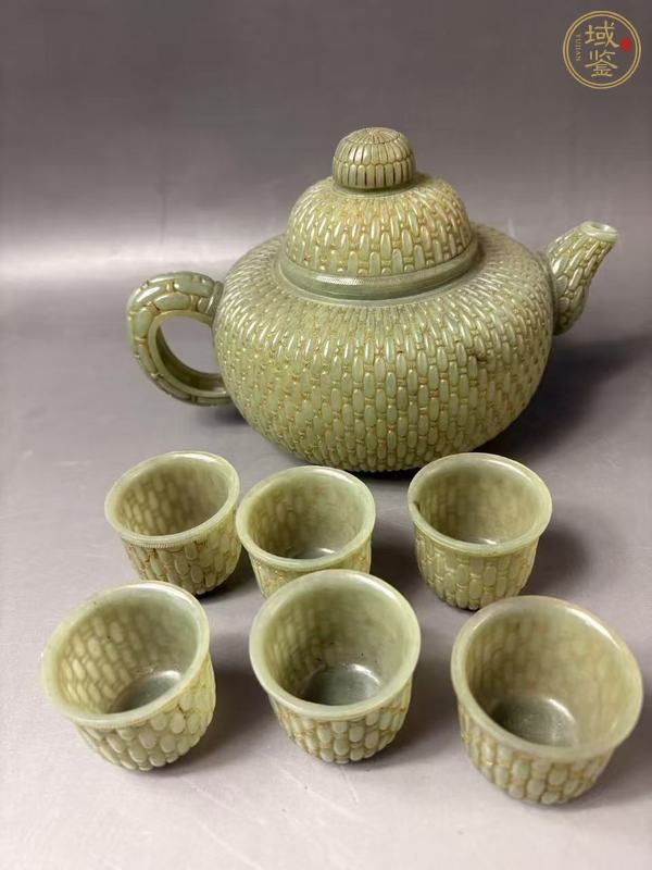 古玩玉器和田玉雕“茶具”真品鑒賞圖