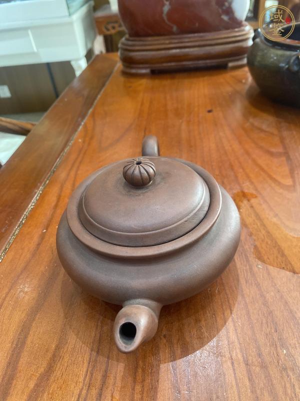 古玩雜項扁鼓壺真品鑒賞圖