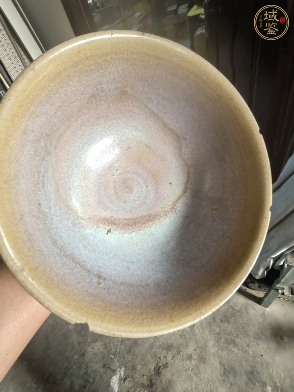 古玩陶瓷鈞釉大碗真品鑒賞圖