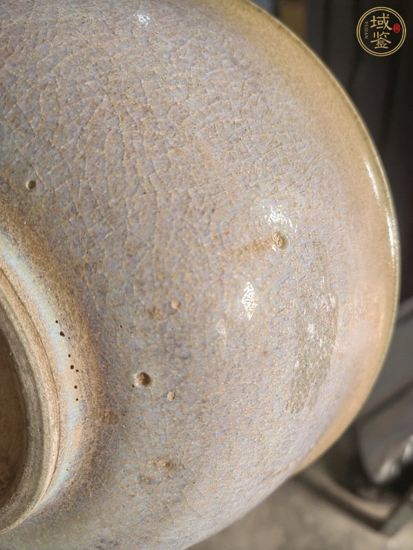 古玩陶瓷鈞釉大碗真品鑒賞圖