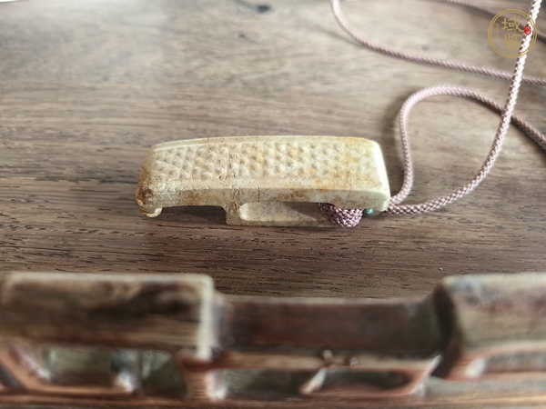 古玩玉器漢代玉劍璏真品鑒賞圖