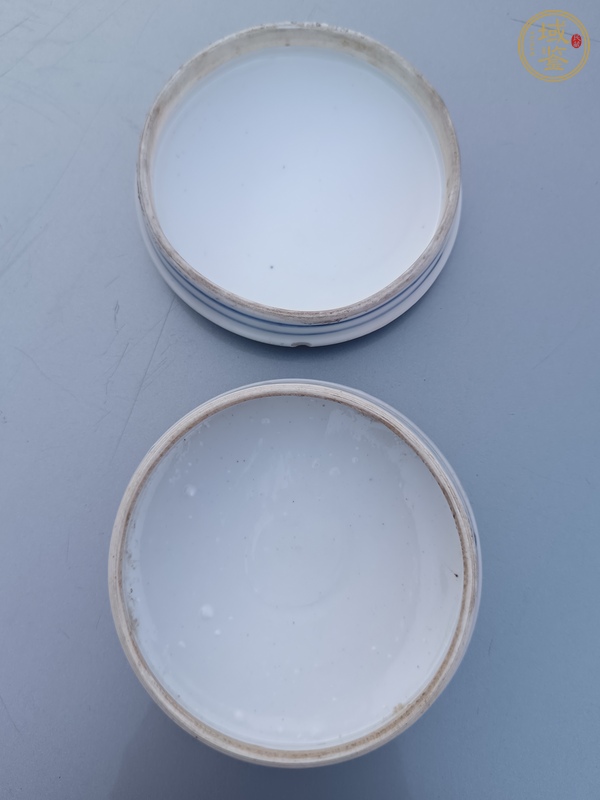 古玩陶瓷囍字紋青花罐真品鑒賞圖