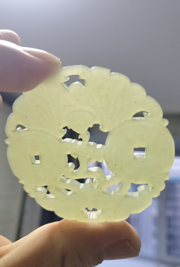 古玩玉器清 福壽祿玉佩拍賣,當前價格3000元
