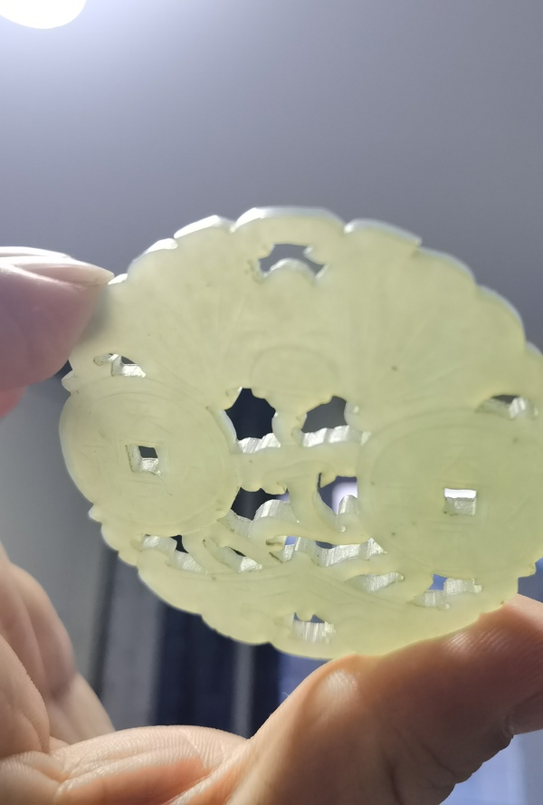古玩玉器清 福壽祿玉佩拍賣，當前價格3000元