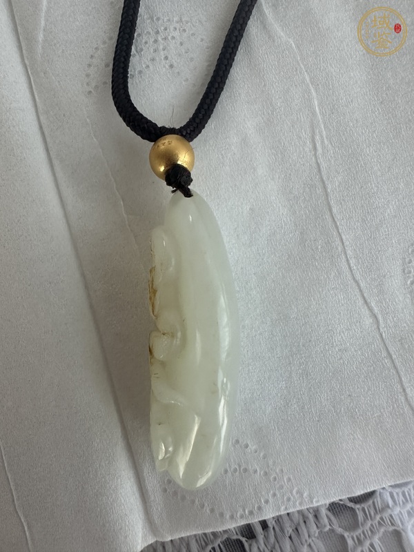 古玩玉器天然和田玉雕件，真品鑒賞圖