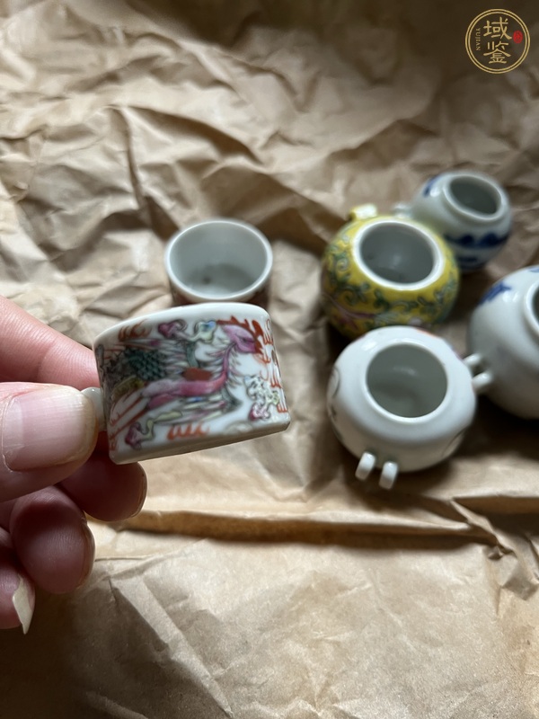古玩龍紋鳥食罐真品鑒賞圖