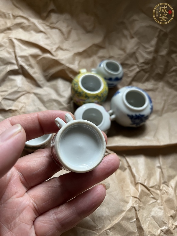 古玩陶瓷龍紋鳥食罐真品鑒賞圖
