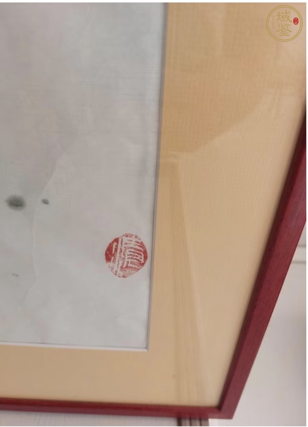 古玩字畫春院稚趣真品鑒賞圖