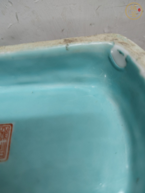 古玩陶瓷佛家八寶粉彩貢碗真品鑒賞圖