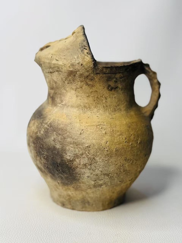 古玩陶瓷齊家· 鵅面陶壺拍賣，當前價格6500元