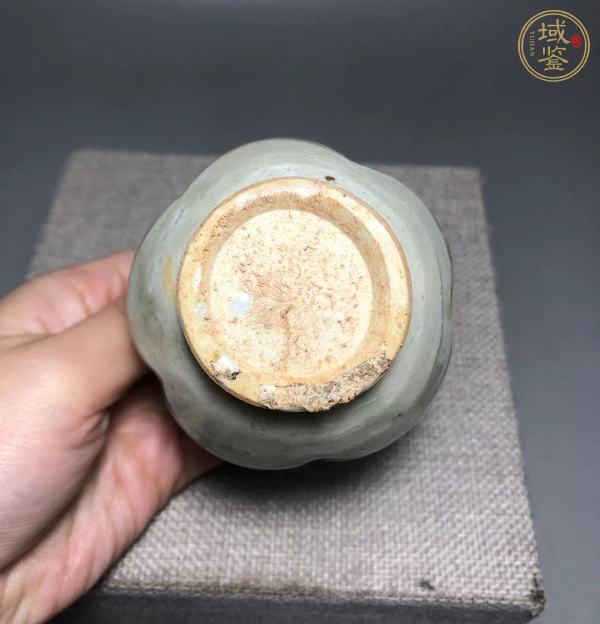 古玩陶瓷青白釉瓜棱罐真品鑒賞圖