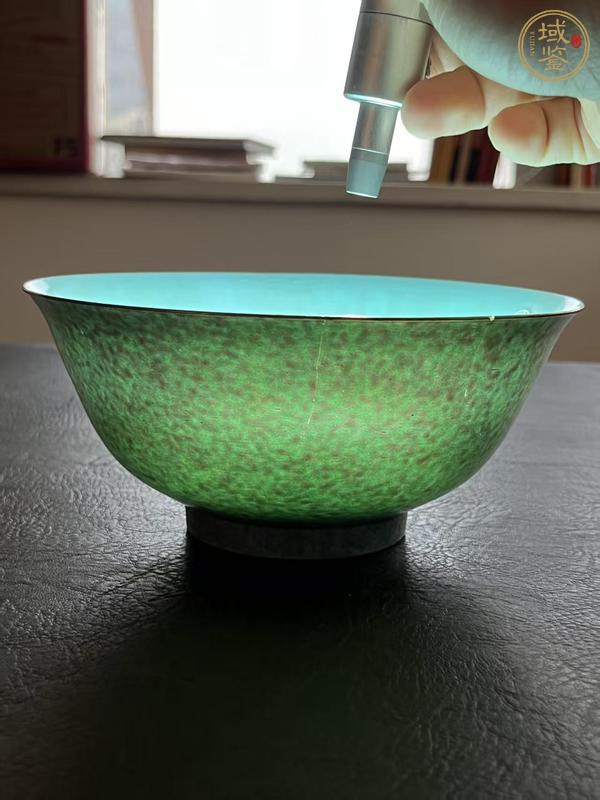 古玩陶瓷爐鈞釉大碗真品鑒賞圖