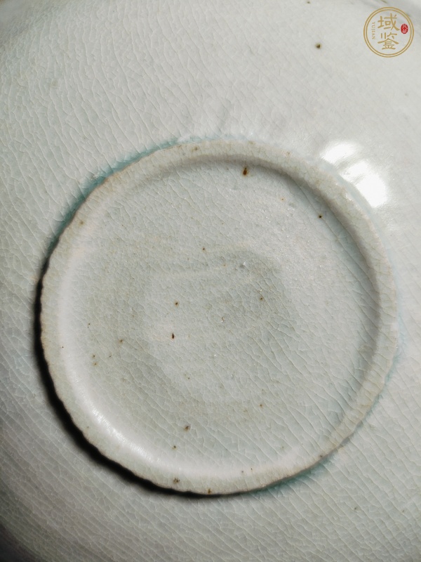 古玩陶瓷南定雙鳳盤真品鑒賞圖