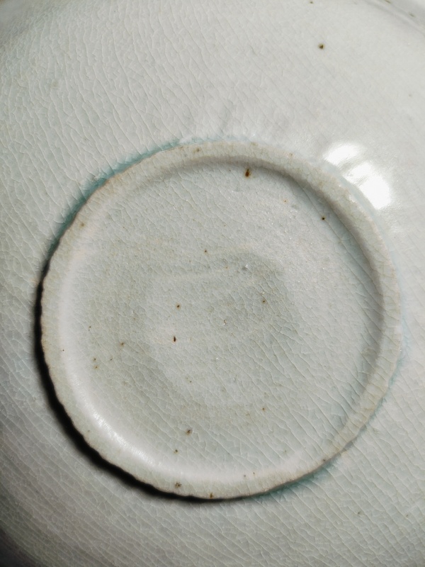 古玩陶瓷南定雙鳳盤拍賣，當前價格5200元