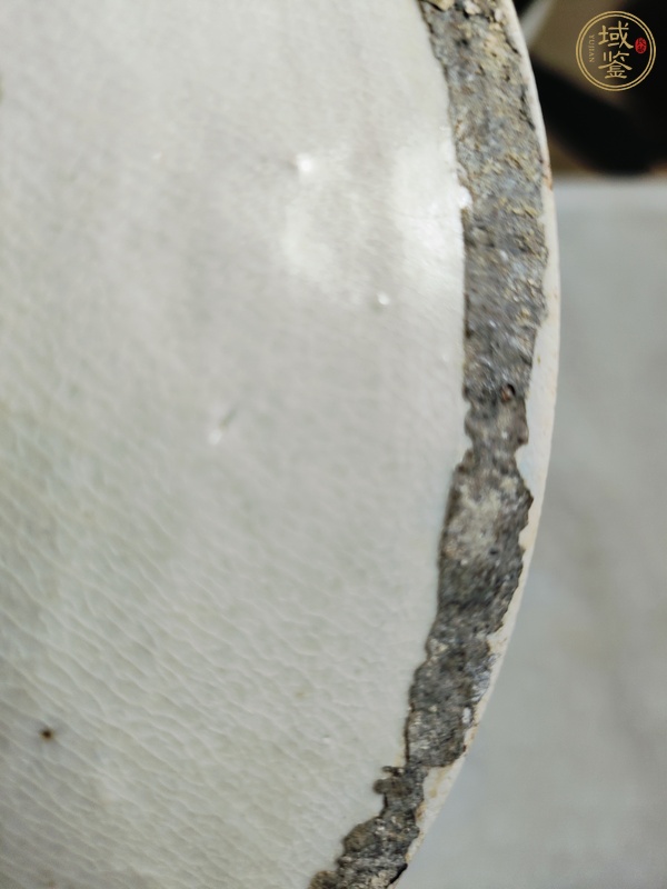 古玩陶瓷南定雙鳳盤真品鑒賞圖