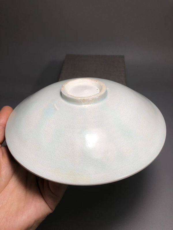 古玩陶瓷宋，青白釉娃娃盤拍賣，當前價格6000元