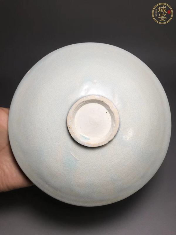 古玩陶瓷青白釉娃娃盤真品鑒賞圖
