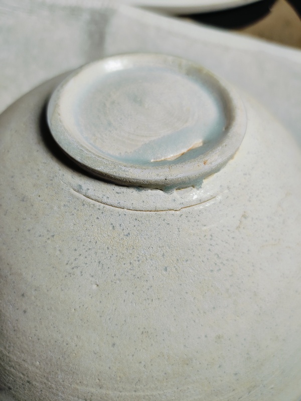 古玩陶瓷青白釉花卉紋面包碗拍賣，當(dāng)前價格880元