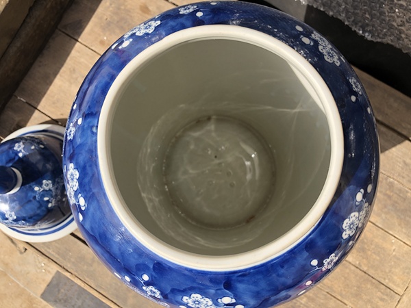 古玩陶瓷創(chuàng)匯.青花將軍罐(大尺寸)拍賣，當(dāng)前價格650元