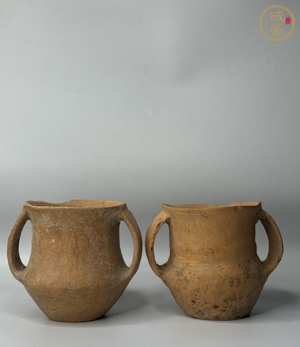 古玩齊家文化·雙系一對(duì)真品鑒賞圖