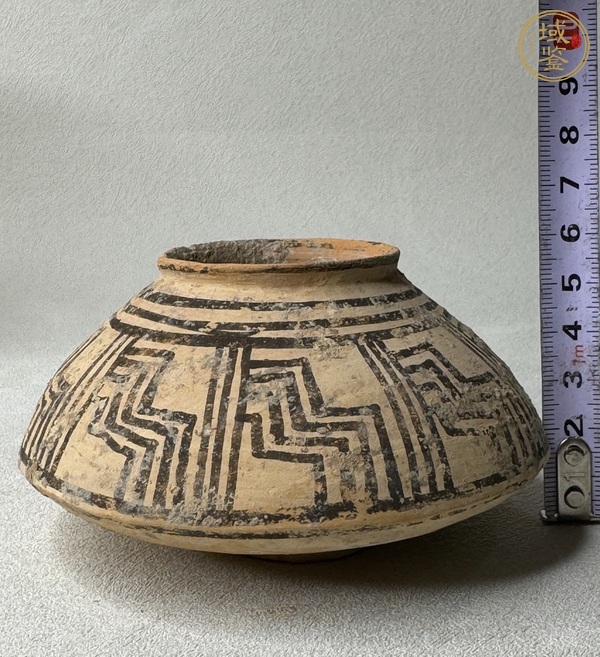 古玩陶瓷哈拉帕文化碟型罐真品鑒賞圖