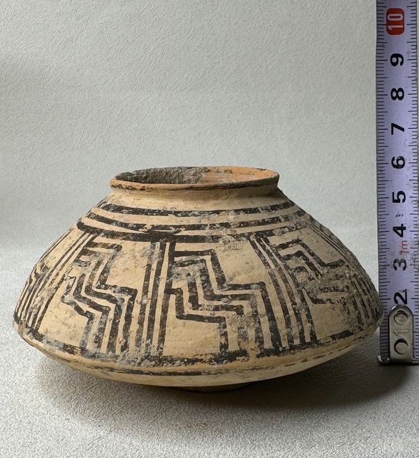 古玩陶瓷哈拉帕文化碟型罐拍賣，當(dāng)前價格594元