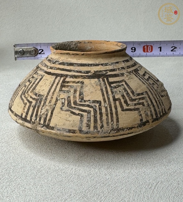 古玩陶瓷哈拉帕文化碟型罐真品鑒賞圖